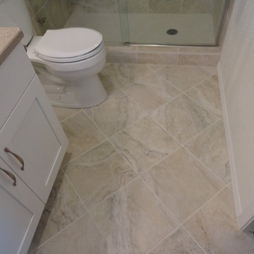 Cream Colored Bathroom