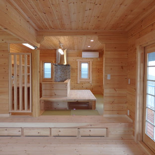 ログハウスの内装３