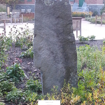 Reclaimed Granite used in Healing Garden