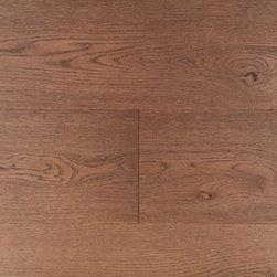 European Oak &frac34;&rdquo; Hardwood Flooring, Medium Brown Color, Dortmund - Hardwood Flooring