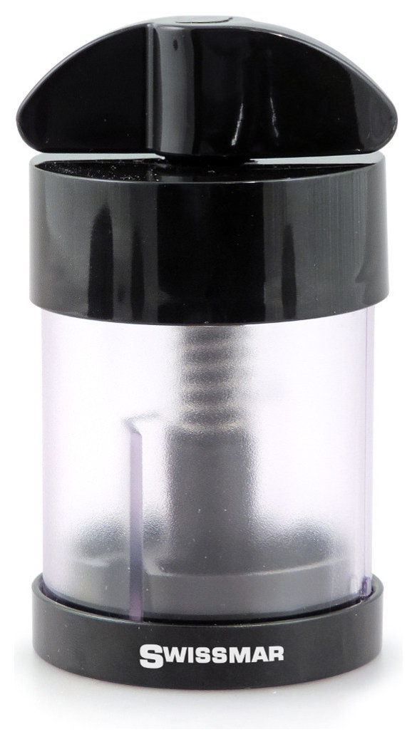 Swissmar Black 6.5 Inch Nutmeg Mill - Contemporary - Salt And Pepper ...