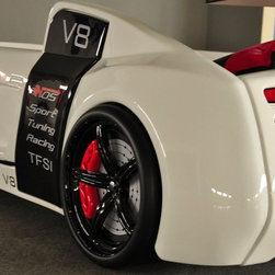 Audi Race Car Bed White - Bedroom Products
