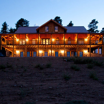 Custom Post and Beam Home
