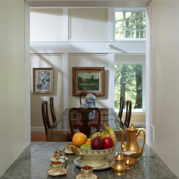 Kitchen-dining room pass-through