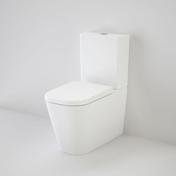 Caroma Luna Square Cleanflush&reg; Wall Faced Toilet Suite - Toilets