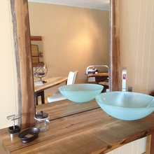 Toronto Live Edge Wood Slab Vanities Countertops Contemporary