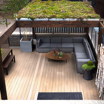 Chicago Wicker Park Garage Rooftop Deck