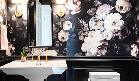Powder Room Palettes: 10 Beauties in Black