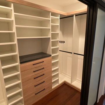 Walk in closets Small Med & Large