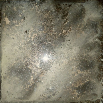 Concrete countertop overlay. Applied over old Formica