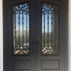 Classic Wrought Iron Door Designs - Front Doors