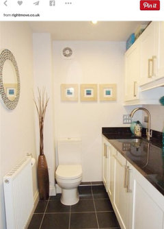 Toilet in utility room | Houzz UK