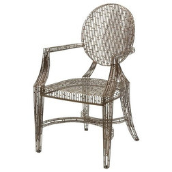 Industrial Outdoor Dining Chairs by Ami Ventures