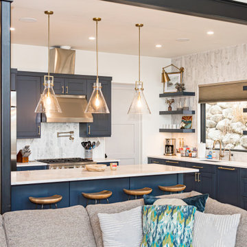 Lakeside Mountain Modern Cabinetry Design