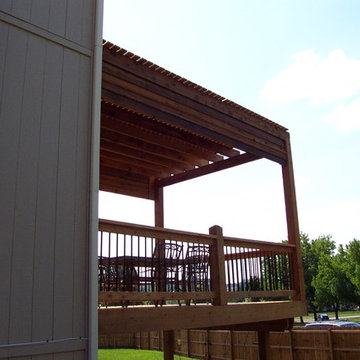 El-Scari - Cedar Deck with Pergola.
