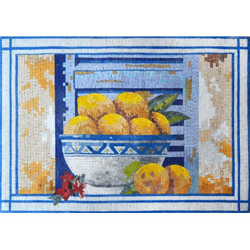 Mosaic Accent, Amalfi Limoncello, 31"x46"