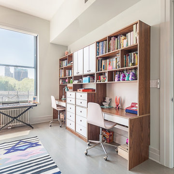 Mila and Stella's Room: Starry Dreams and Expanded Workspaces