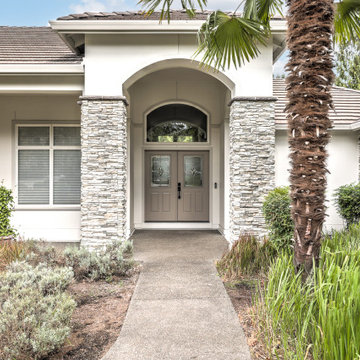 Hardieplank Stucco Panel/Eldorado Stone