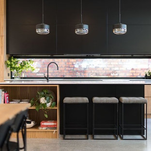 Modern Kitchen- American Oak