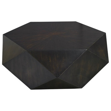 Uttermost Volker Small Black Coffee Table 25491
