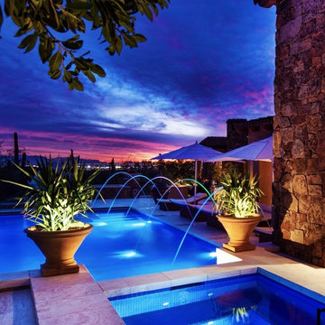 Straight Line Pools by Mossman Brothers Pools