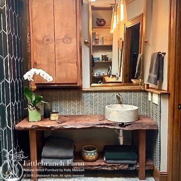 Custom Rustic Vanities