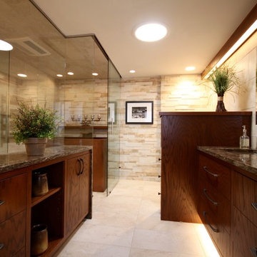 Original John Howe House Gets New Master Bath