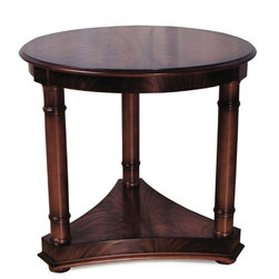 Sansone Biedermeier Side Table - Side Tables And End Tables