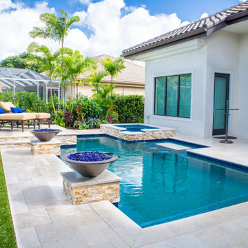 Corsica Pearl - Marble Pool Deck & Driveway / Rustic Blend V Enter title, c