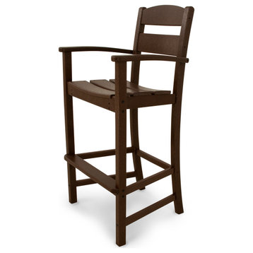 Ivy Terrace Classics Bar Arm Chair, Mahogany