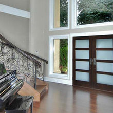 Glass doors