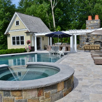 Backyard Swimming Pool Oasis