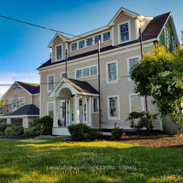Full‑Home Siding Upgrade, PVC Trim Installation & GAF Charcoal Roof Replacement