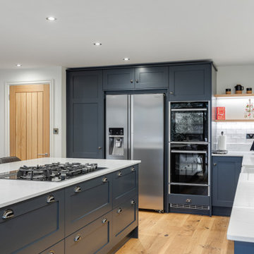 Deep Blue Kitchen & Utility Room