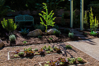 Photo of a contemporary landscaping in Santa Barbara.