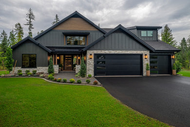 Example of a trendy exterior home design in Other
