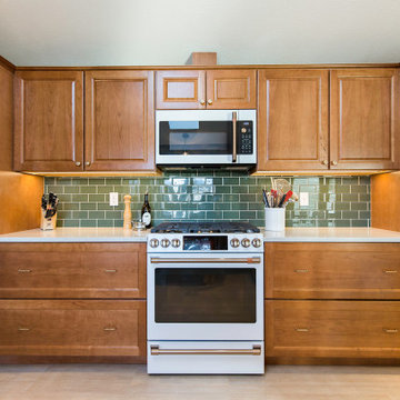 Abstract Traditional Kitchen