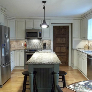 Harris Household Kitchen - Giallo Ornamental Granite Counter