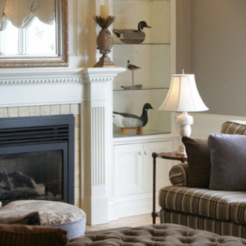 Modern Take on a Traditional Family Room
