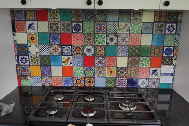 ネイピアにあるエクレクティックスタイルのおしゃれなキッチンの写真