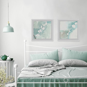 Pastel Blooms Diptych