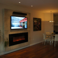 Fireplace/ TV