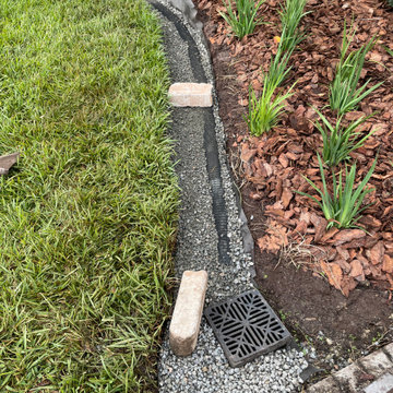 Front and Backyard Landscape Renovation with a Drainage Challenge