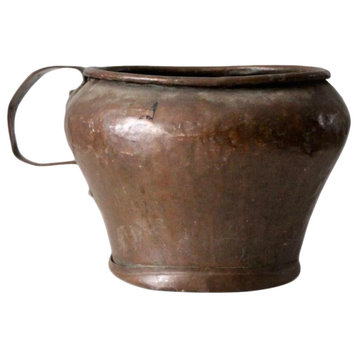 Consigned, Antique Copper Jug Pot