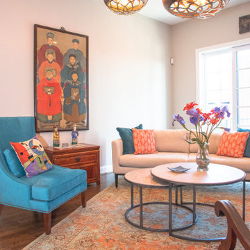 Asian influenced Living Room