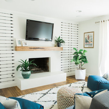 California Eclectic Playroom