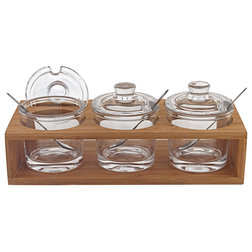 Contemporary Kitchen Canisters And Jars by Badash Crystal