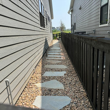 Flagstone Pathway - Side Yard