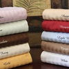 Egyptian Cotton 650 Thread Count Stripe Duvet Cover Sets Full/Queen Gold