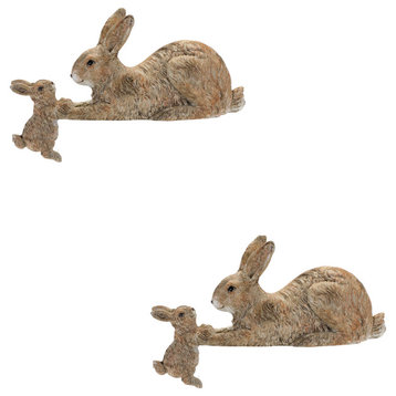 Rabbit with Bunny, 2-Piece Set